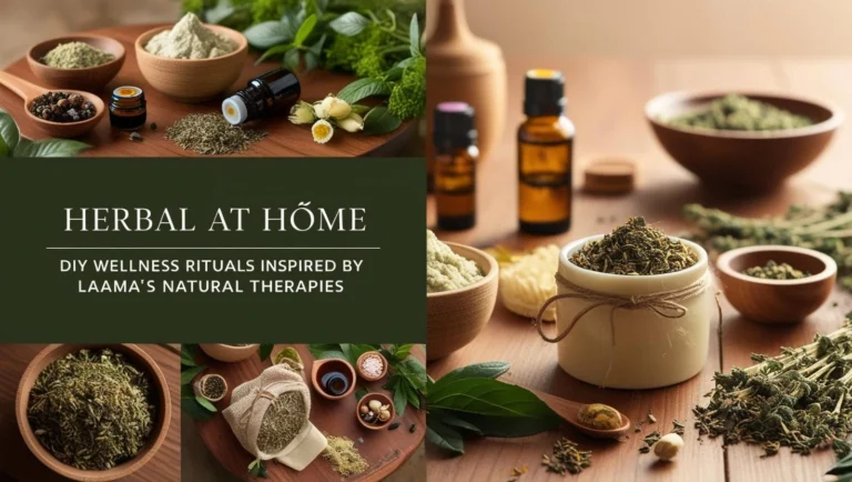 Herbal at Home: DIY Wellness Rituals Inspired by Laama’s Natural Therapies